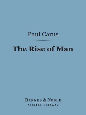 cover image of The Rise of Man (Barnes & Noble Digital Library)